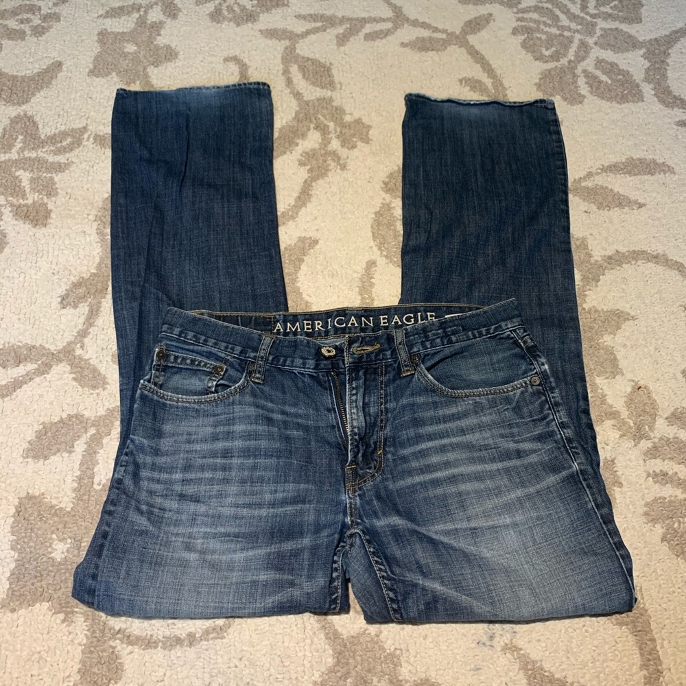 American Eagle Jeans 30x34 Medium Wash